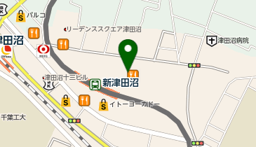au Style イオンモール津田沼Northの地図画像