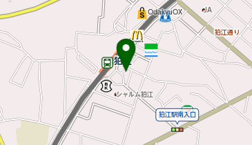 auショップ狛江の地図画像