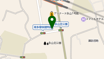 auショップ多摩永山の地図画像