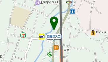 auショップ上大岡の地図画像