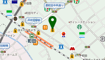 auショップ町田ジョルナの地図画像