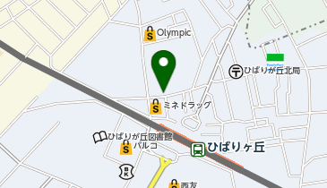 auショップひばりヶ丘の地図画像