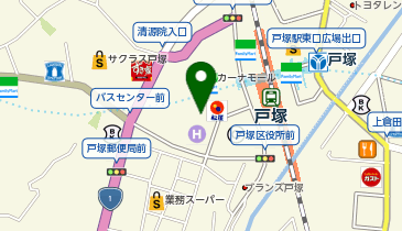 au Style 戸塚の地図画像