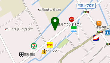 auショップ市原の地図画像