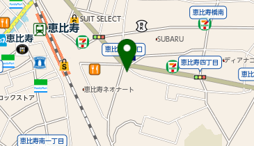 au Style 恵比寿の地図画像