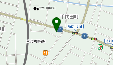 auショップ館林の地図画像