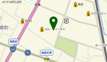 auショップ足利コムファーストの地図画像