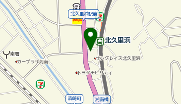 auショップ北久里浜の地図画像