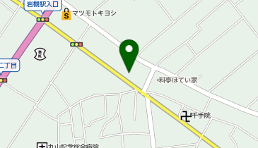 auショップ岩槻の地図画像