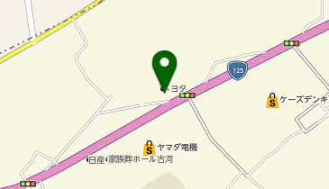 PiPit 茨城トヨタ自動車株式会社 古河店の地図画像