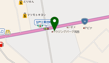 au Style 筑西の地図画像