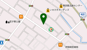 auショップ伊勢崎西の地図画像