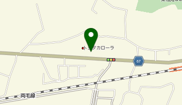 PiPit トヨタカローラ栃木株式会社 足利大久保店の地図画像