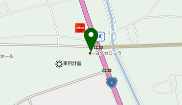 PiPit トヨタカローラ栃木株式会社 矢板店の地図画像