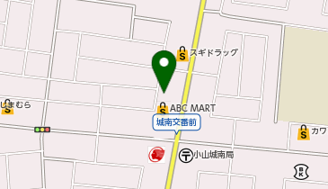 auショップ小山城南の地図画像