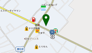 auショップ黒磯の地図画像