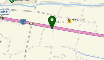 PiPit 山梨トヨペット株式会社 本店の地図画像