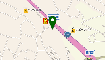 PiPit トヨタカローラ山梨株式会社 甲府本店の地図画像