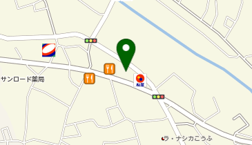 auショップ甲府荒川の地図画像