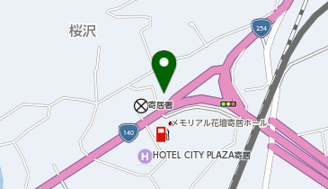 auショップ寄居の地図画像