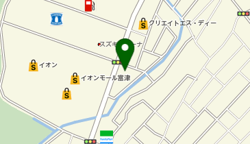 auショップ富津の地図画像