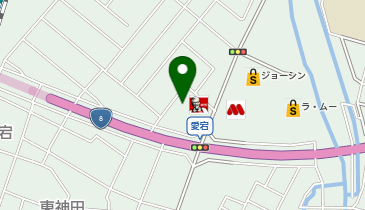 auショップ長岡東の地図画像
