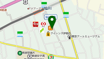 auショップ仙川の地図画像