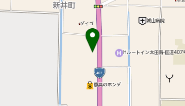 auショップ太田南の地図画像