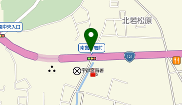 auショップ宇都宮西川田の地図画像