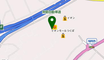 au Style イオンモールつくばの地図画像