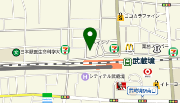 auショップ武蔵境」(武蔵野市-au-〒180-0022)の地図/アクセス
