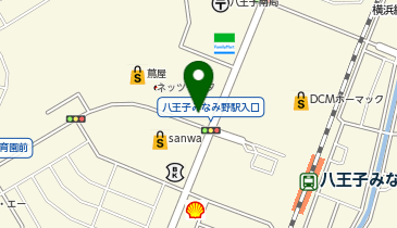 auショップみなみ野駅前の地図画像