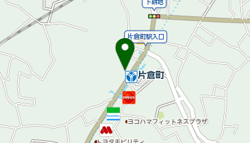 auショップ横浜片倉の地図画像