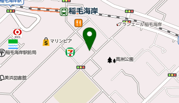 auショップ稲毛海岸の地図画像
