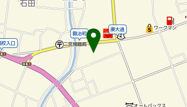 auショップ佐渡の地図画像