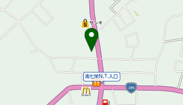 auショップ富里の地図画像