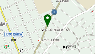 auショップ北浦和の地図画像