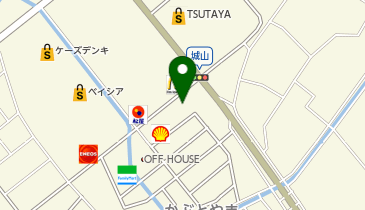 auショップ豊栄の地図画像