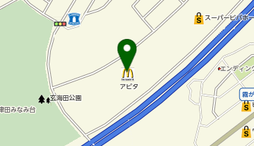 auショップカエデウォーク長津田の地図画像