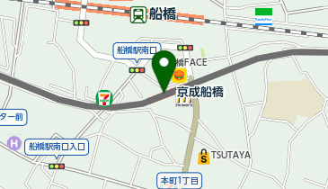 au Style ネクスト京成船橋の地図画像