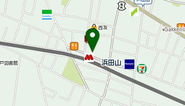 au Style 浜田山の地図画像