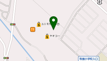 auショップユニモちはら台の地図画像