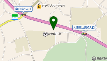 auショップ嵐山の地図画像