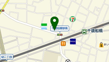 auショップ千歳船橋の地図画像