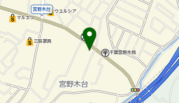 auショップ宮野木の地図画像