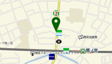 auショップ鷺ノ宮の地図画像