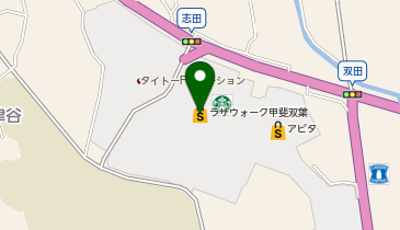 auショップラザウォーク双葉の地図画像