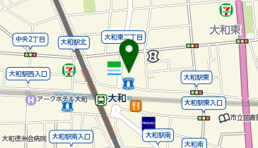 au Style 大和駅前の地図画像