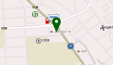 PiPit トヨタカローラ埼玉株式会社 大宮天沼店の地図画像