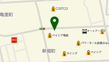 auショップ前橋みなみモールの地図画像